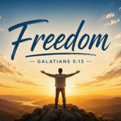 Freedom (Galatians 5:13)